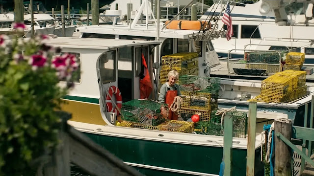 Lobster boats and traps crowd the small coastal harbor that stands in for the show's Maine town in Best Medicine