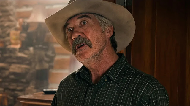 Jack Bartlett (Shaun Johnston) in a cowboy hat indoors at the ranch house in Heartland season 19