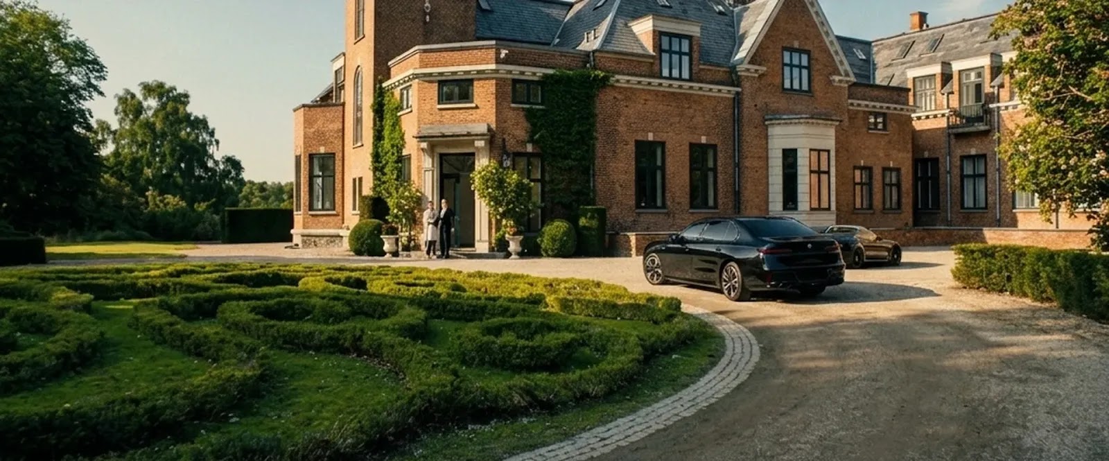 The Soderberg family mansion, the wealthy home Helene is urged to reclaim